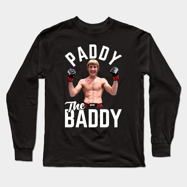 Paddy ''The Baddy'' Pimblett Long Sleeve T-Shirt by MMAMerch